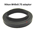 Nikon M48x0.75 Adaptor Nikon M48x0.75 Adaptor